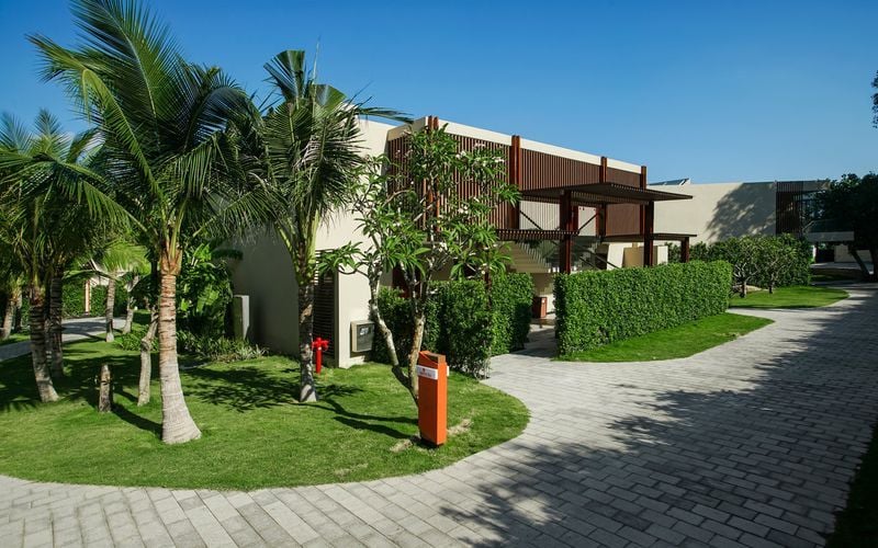 Không gian nội thất hoàn thiện bằng sơn hiệu ứng Maison Texture